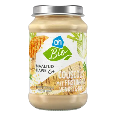 pdp-image-AH Biologisch Maaltijdhapje couscous pastinaak kip 6+