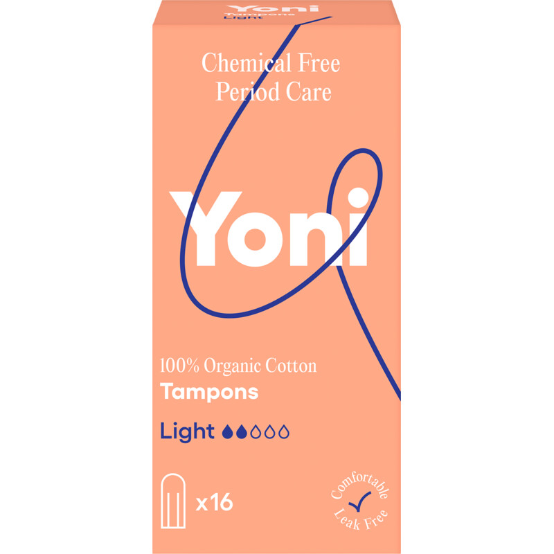 Een afbeelding van Yoni Tampons van biologisch katoen light