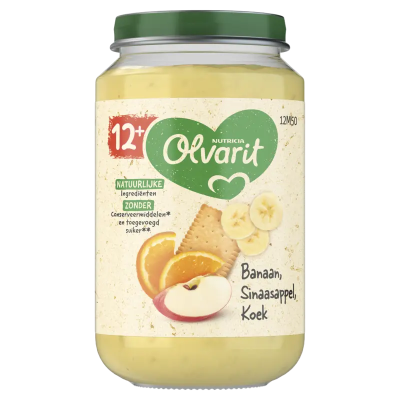 Olvarit Banaan sinaasappel koek 12m+