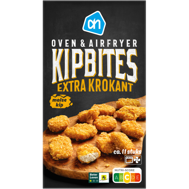 Een afbeelding van AH Oven & airfryer kipbites extra krokant