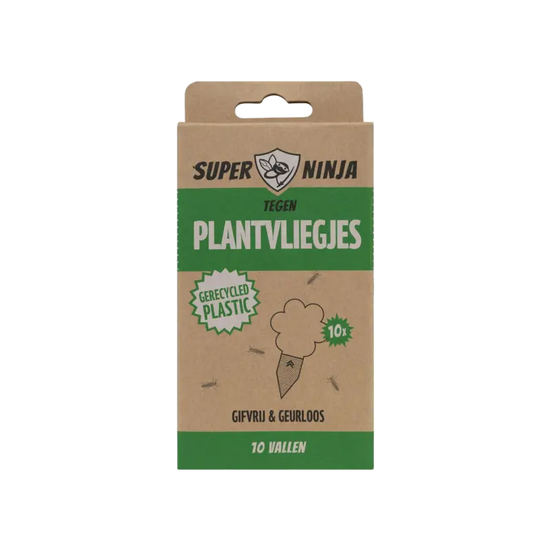 Tegen plantvliegjes gifvrij & geurloos