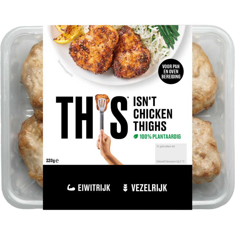 Een afbeelding van This Plantaardige kippendij