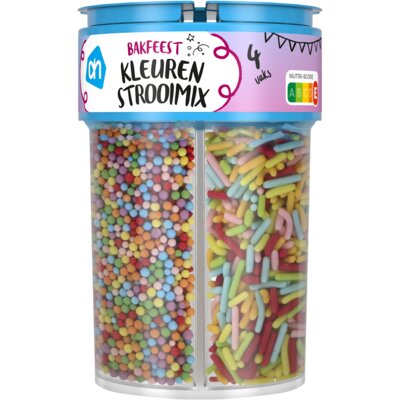 pdp-image-AH Bakfeest kleuren strooimix 4 vaks