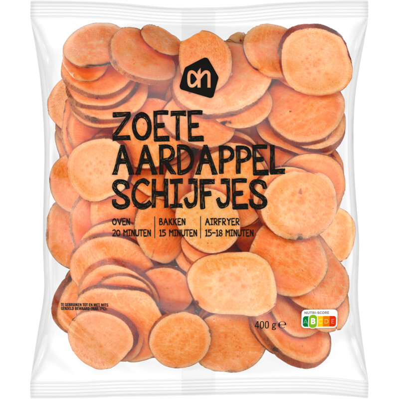 Een afbeelding van AH Zoete aardappelschijfjes