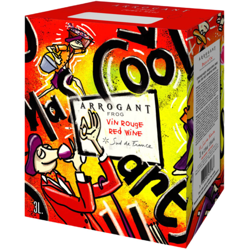 Een afbeelding van Arrogant Frog Rouge Bag in Box