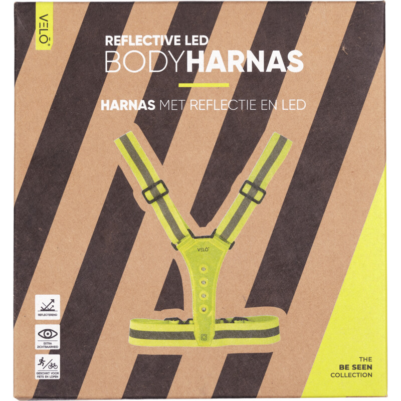 Een afbeelding van Velo Hardloopvest led reflectie