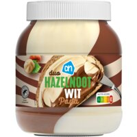 Een afbeelding van AH Duo pasta hazelnoot wit