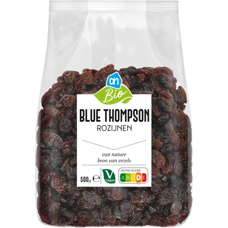 Een afbeelding van AH Biologisch Blue thompson rozijnen