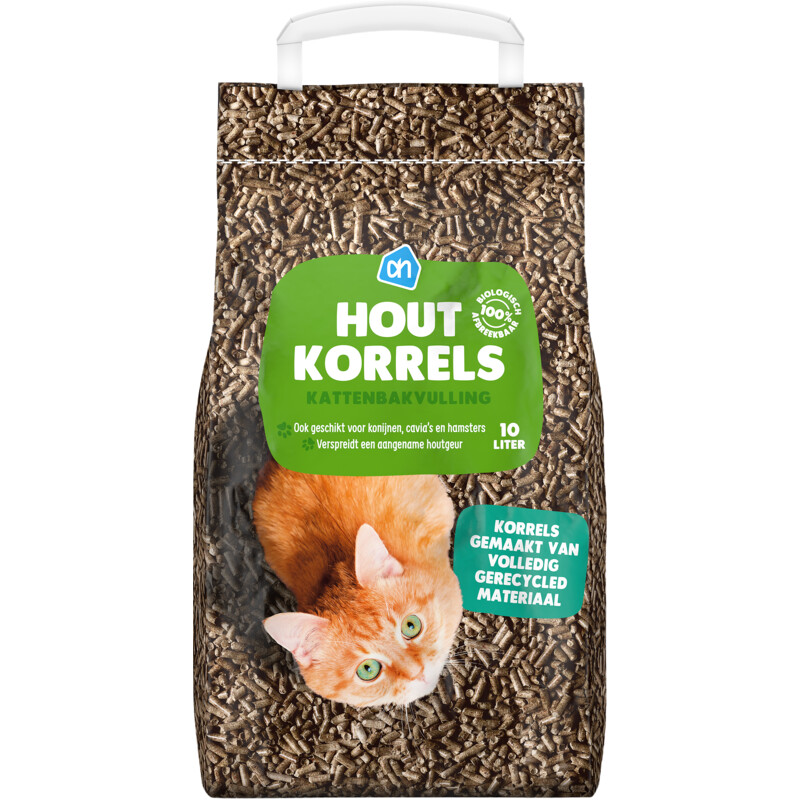 Een afbeelding van AH Kattenbak houtkorrels