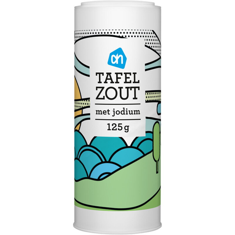 Een afbeelding van AH Tafelzout met jodium