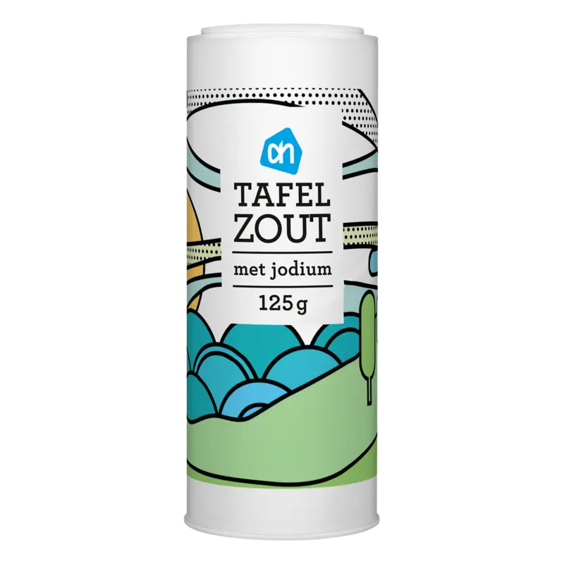 Tafelzout met jodium