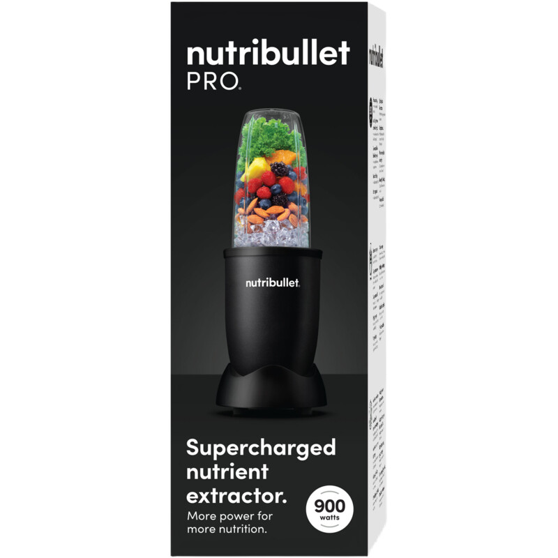 Een afbeelding van nutribullet Pro 900 exclusive all black