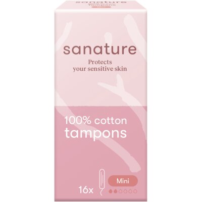 pdp-image-Sanature Katoenen tampon mini