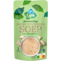 Een afbeelding van AH Terra Plantaardige romige champignonsoep