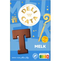Een afbeelding van Delicata Chocoladeletter melk T