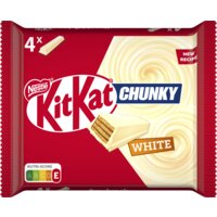 Een afbeelding van Kitkat Chunky white reep 4-pack