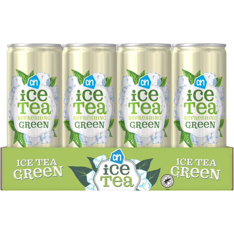 Een afbeelding van AH Ice tea refreshing green 12-pack