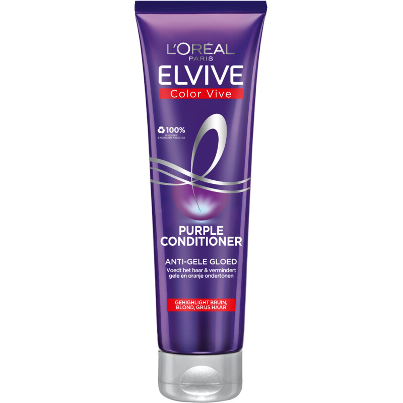 Een afbeelding van L'Oréal Paris Elvive Color vive purple conditioner