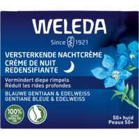 Een afbeelding van Weleda Blauwe gentiaan & edelweiss nachtcreme