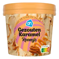 AH Gezouten karamel roomijs