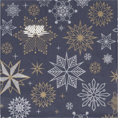 pdp-image-AH Excellent Servet zwart ster 33x33cm