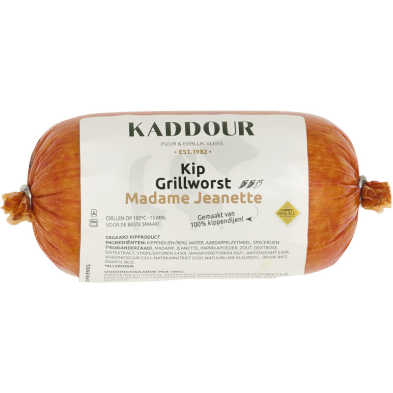 Een afbeelding van Kaddour Kip grillworst madame jeanette