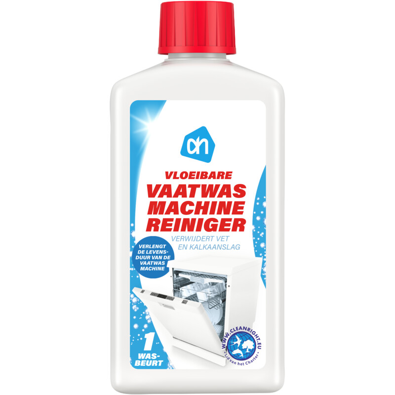 Een afbeelding van AH Vloeibare vaatwas machinereiniger