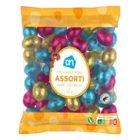 AH Chocolade eitjes assorti melk-wit-puur