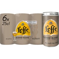 Leffe Blond abdijbier 6-pack