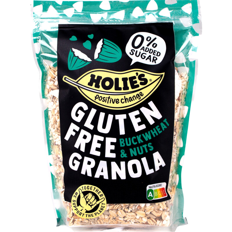 Een afbeelding van Holie's Granola buckwheat & nuts glutenfree