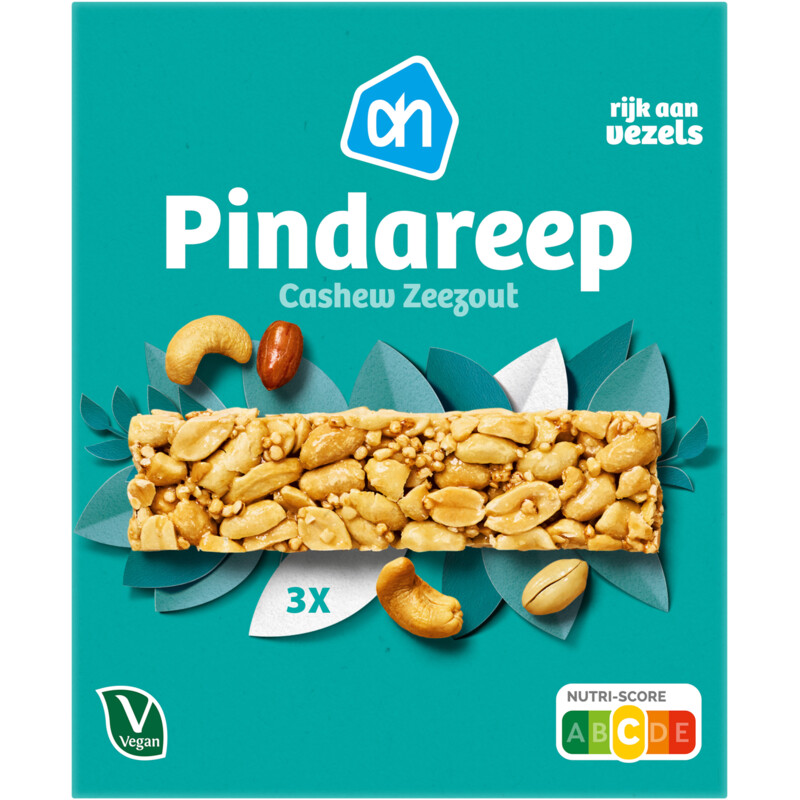 Een afbeelding van AH Pindareep cashew zeezout