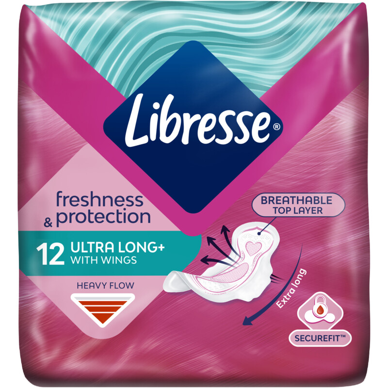 Een afbeelding van Libresse Ultra long+ wing maandverband