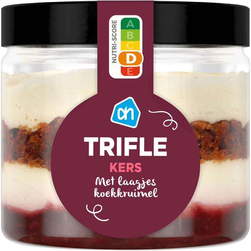 Een afbeelding van AH Trifle kers