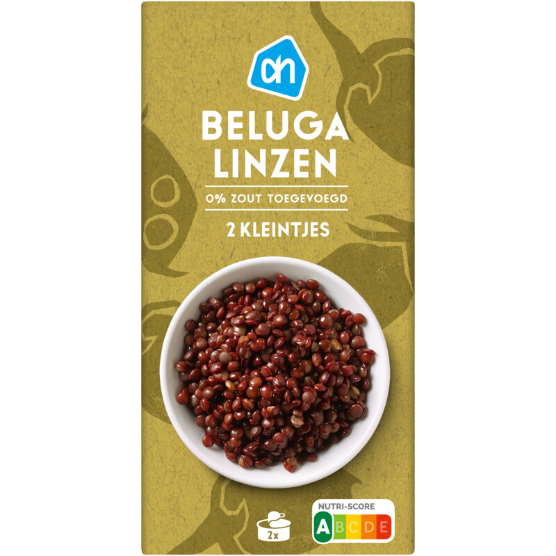 Een afbeelding van AH Beluga linzen 2-pack