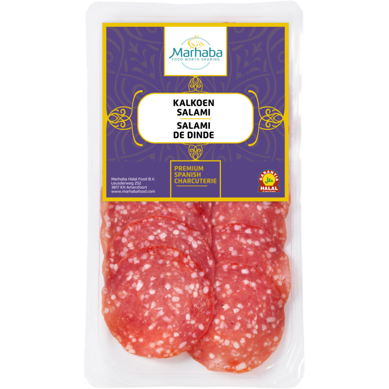 Een afbeelding van Marhaba Kalkoen salami