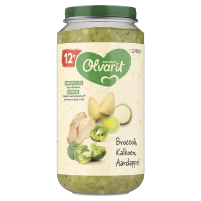 pdp-image-Olvarit Broccoli kalkoen aardappel 12m+