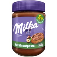 Een afbeelding van Milka Hazelnootpasta met chocolade
