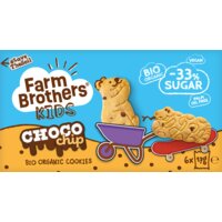 Een afbeelding van Farm Brothers Choco chip bio cookies