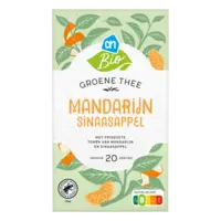 AH Biologisch Groene thee mandarijn sinaasappel