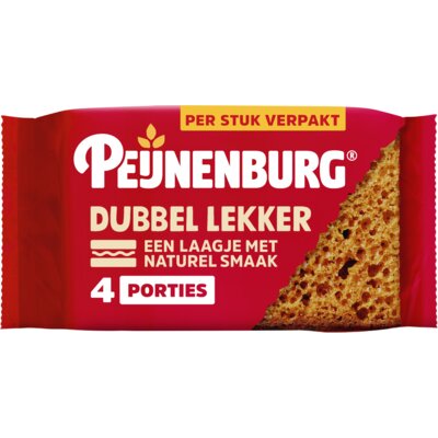 pdp-image-Peijnenburg Ontbijtkoek dubbel lekker 4-pack