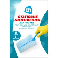 Een afbeelding van AH Statische stofdoekjes + houder