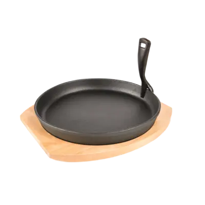 pdp-image-Grill Guru Cast iron cooking plate en holder