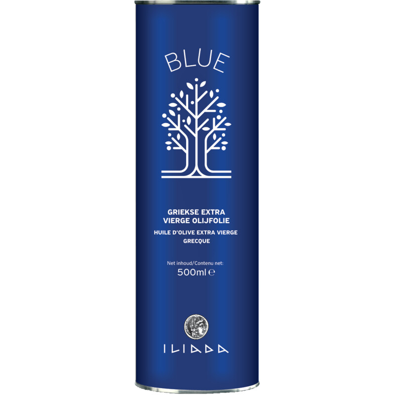 Een afbeelding van Iliada Blue Griekse extra vierge olijfolie