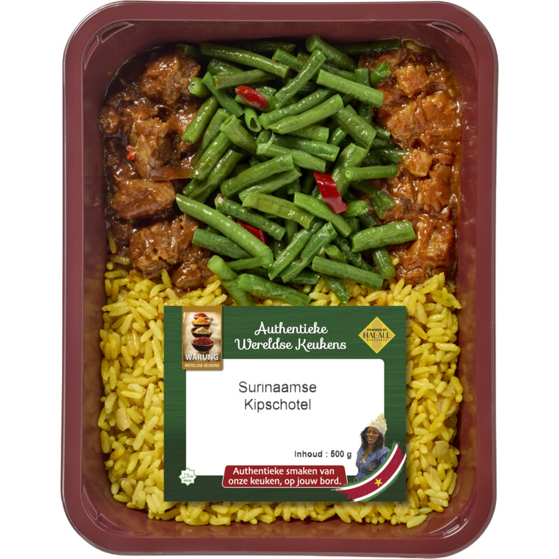 Een afbeelding van Warung Surinaamse kipschotel