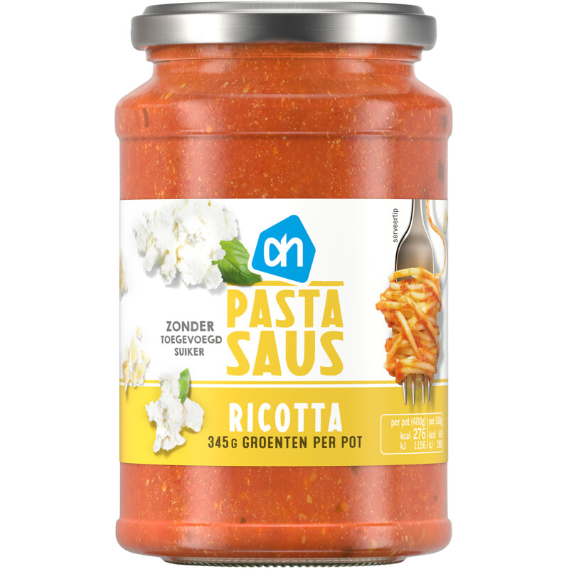 Een afbeelding van AH Pastasaus ricotta