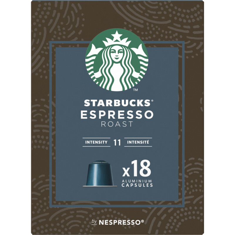 Een afbeelding van Starbucks Nespresso espresso roast capsules