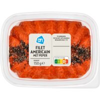 Een afbeelding van AH Filet americain met peper