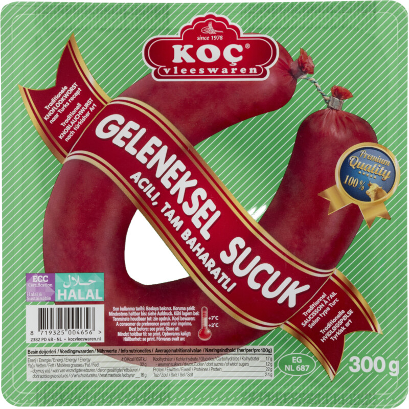 Een afbeelding van Koc Geleneksel sucuk