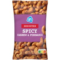 Een afbeelding van AH Spicy cashew & pindamix gezouten