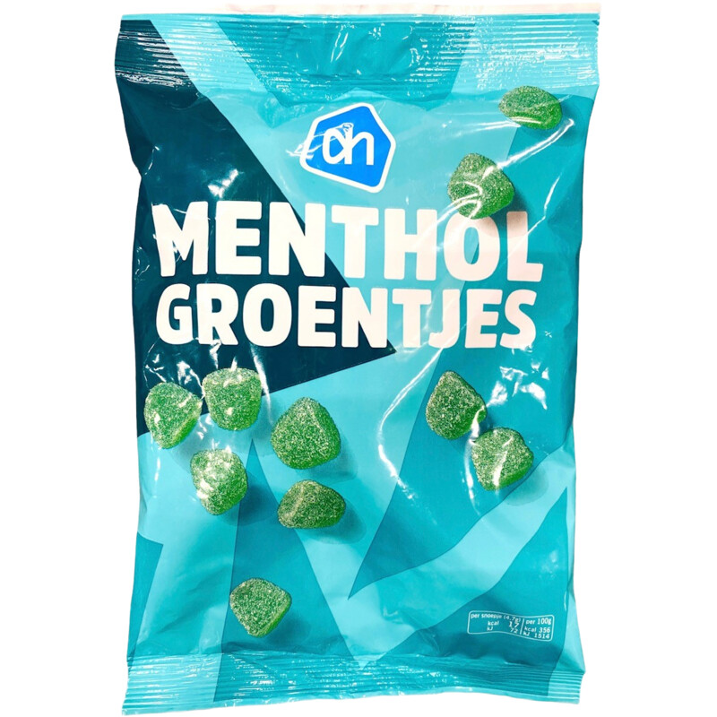 Een afbeelding van AH Menthol groentjes